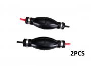 2 PCS Pactrade Marine Boat Rubber Jumbo 1/4" Primer Bulb For Outboard Fuel Tank
